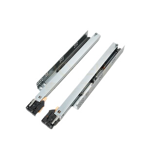 DTC东泰 三节托底隐藏阻尼轨道全拉出式缓冲抽屉滑轨橱柜静音导轨