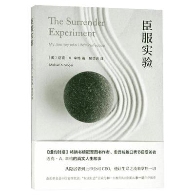 臣服实验正版 迈克尔辛格 从隐居者到上市公司CEO的人生智慧与修养 清醒的活 不羁的灵魂作者 迈克A辛格自传 畅销书成功励志非原版