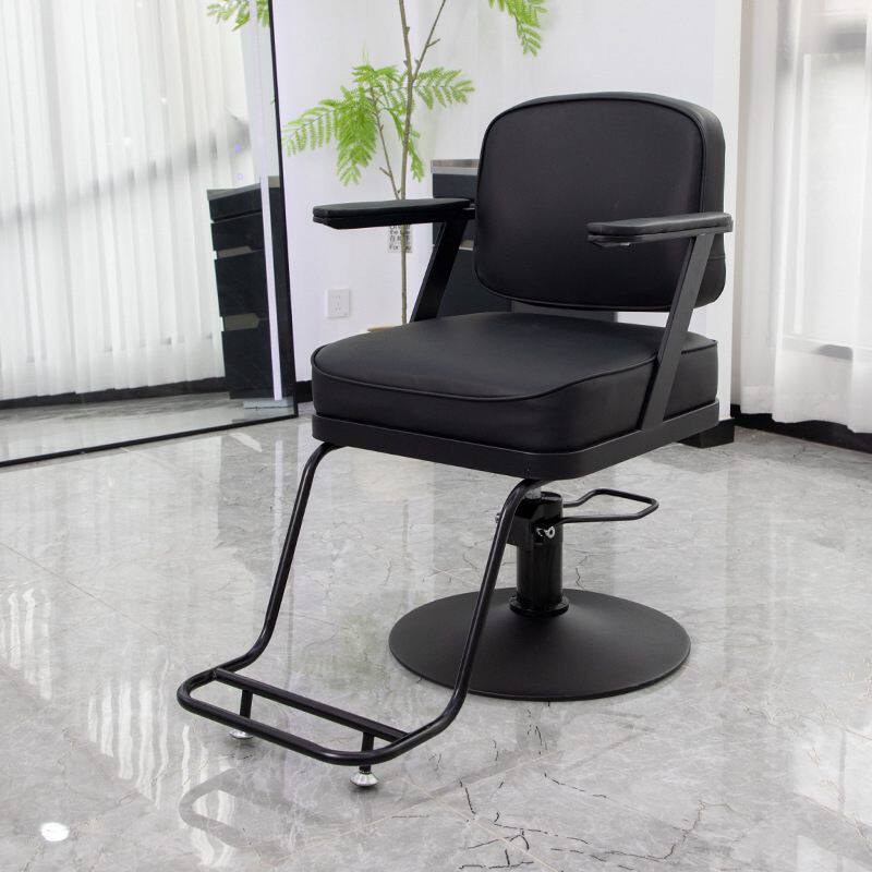 网红美发店椅子发廊专用剪发椅2025新款理发店升降座椅高档烫染椅