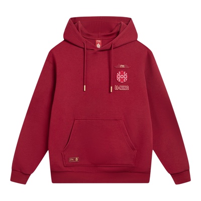 李宁卫衣官方正品连帽户外宽松款