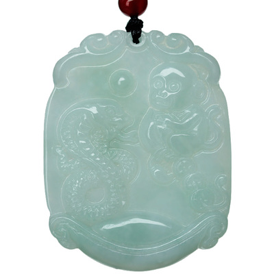 翡翠生肖属相玉吊坠玉石