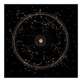 塔luo牌罗牌桌布Tarot推牌绒布垫子月亮神秘祭坛布桌布