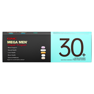 GNC健安喜充电每日营养包20男性综合复合维生素矿物质【临期】