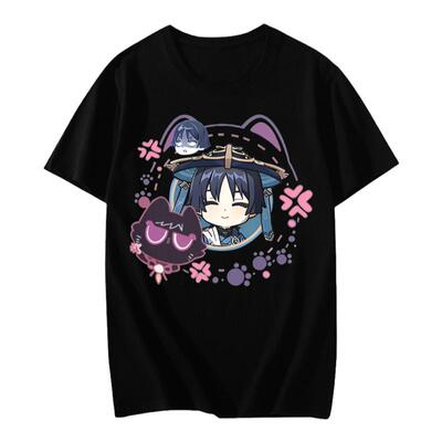 原神流浪者短袖T恤游戏速干