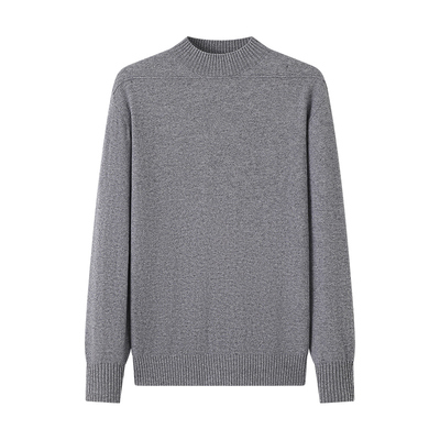 NUMBER HERE 绵羊毛山羊绒纯色内搭针织衫毛衣男女款23400105342