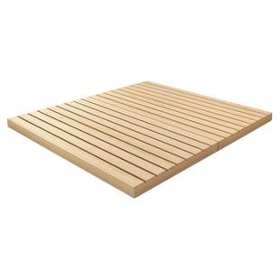 日式榻榻米床架排骨架简易实木落地床地台矮床民宿简约出租屋地床