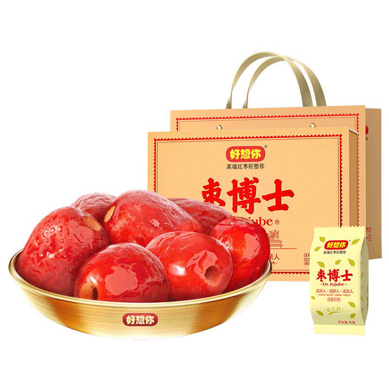 特级金牌枣博士红枣390g礼盒