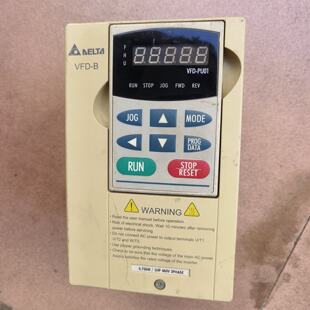 议价台达变频器VFD007B43A 0.75KW 380V维修