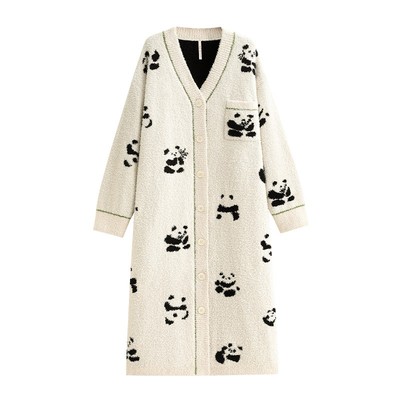 【商场同款】悦内女士半边绒睡裙