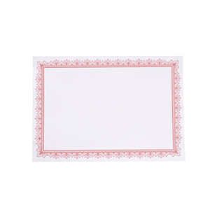 空白荣誉证书奖状纸内芯加厚可打印欧式创意高品质聘书结业获奖股权捐赠证件书军令责任状内页定制做烫金logo