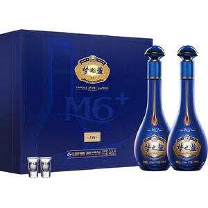 洋河梦之蓝M6+52度绵柔白酒礼盒