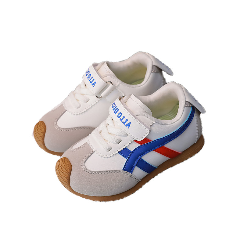 德训鞋防滑软底韩版春秋儿童运动鞋时尚网红跑步鞋外穿女童男童鞋