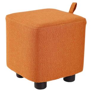 实木换鞋凳创意门口穿鞋凳客厅方凳家用沙发凳简约小板凳布艺矮凳