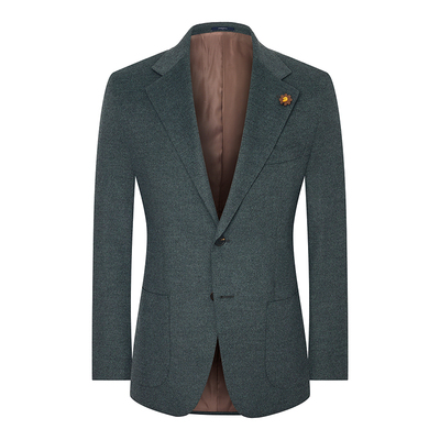 JODOLL休闲百搭修身羊毛西服舒适