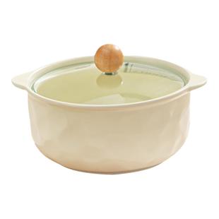 陶瓷双耳汤碗带盖密封家用保温大碗汤盆8寸泡面碗螺蛳粉碗汤面碗