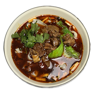 【非泡面无添加面馆味】资州仔四川内江特产内江牛肉面【4人份】