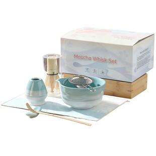 Sass&Belle英国抹茶工具套装陶瓷手工抹茶碗茶道茶筅点茶碗粉碗