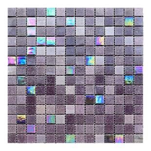 特价清仓出口尾货陶瓷马赛克木纹金线水晶蓝色泳池玻璃背景墙瓷砖