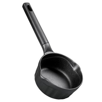 九铸泼油锅700ml铸铁锅550ml热油小锅泼油专用燃气灶电磁炉煎蛋锅