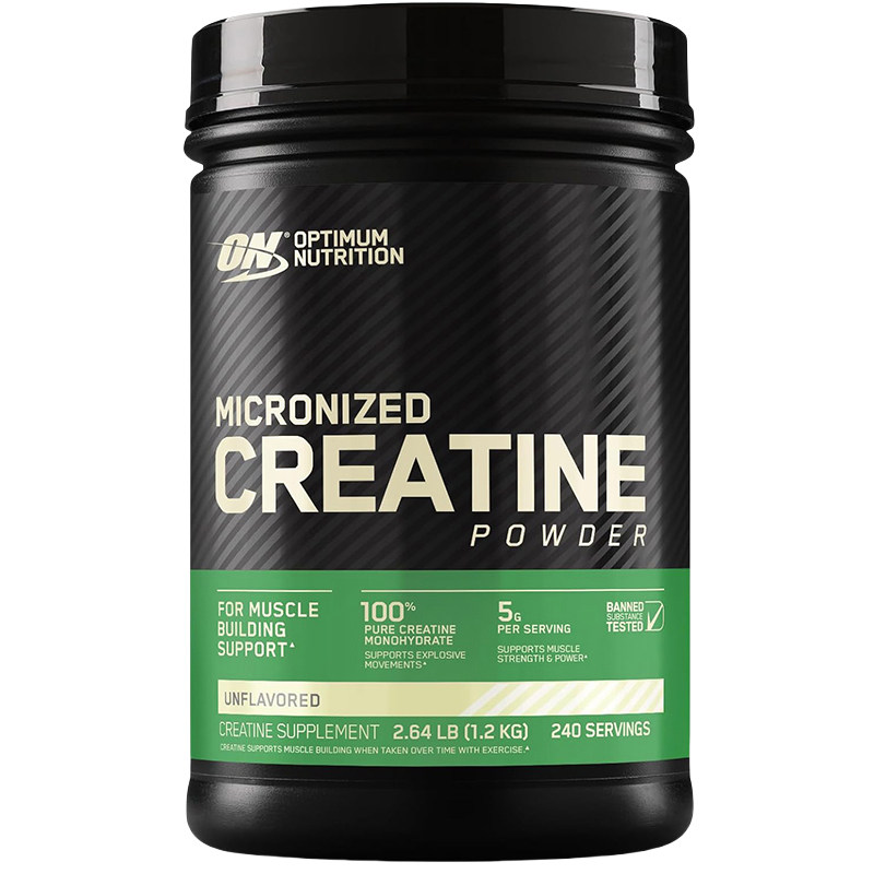 美国ON奥普帝蒙肌酸粉一水纯肌酸胶囊Optimum MicronizedCreatine