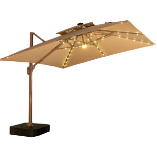 户外遮阳伞庭院伞露天阳台别墅花园大太阳伞棚商用室外摆摊罗马伞