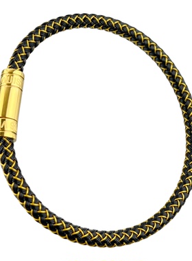 时尚防水钢丝绳手链男士龙麟手环红色高级感简约情侣手绳男女礼物