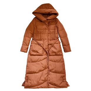 (专柜)摩多伽格冬新气质款时尚长羽绒服女收腰设计感加厚外套