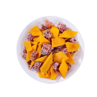 山里的味道酸甜无核芒果话梅粒混合果干话梅干正宗开胃芒果干休闲
