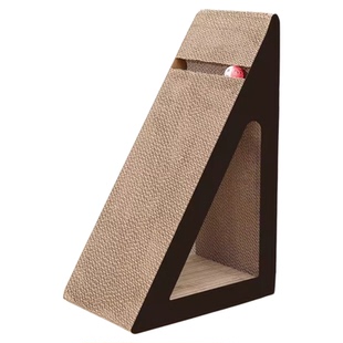 剑麻猫抓板立式耐磨不掉屑贴墙猫爪垫猫抓板猫窝一体阳台养猫神器