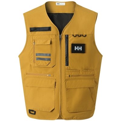 HELLYHANSEN/HH 春季男款H2UTL工装休闲轻户外梭织马甲