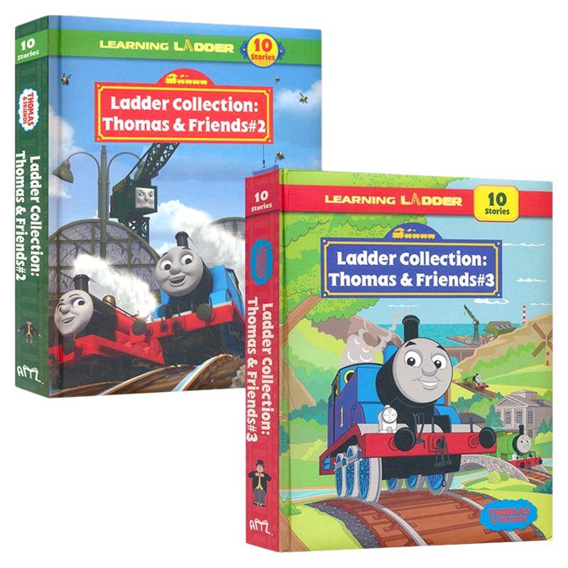 Learning Ladder Collection Thomas & Friends 学习阶梯系列 托马斯和他的朋友们 10个故事合集 分级阅读2 3 全彩桥梁书 英文原版