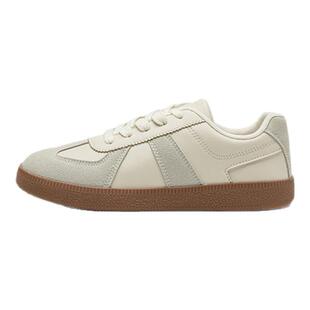 大东官方正品女鞋2026新款爆款鞋子女款德训鞋平底休闲运动小白鞋