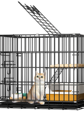 家用猫笼子大空间猫咪别墅繁殖笼
