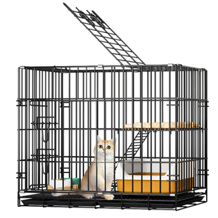 猫笼子家用室内猫别墅超大自由空间猫咪洗澡隔离猫舍猫窝猫咪猫屋