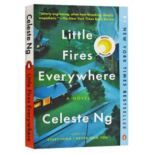 遍地小火苗 小小小小的火 Little Fires Everywhere 英文原版小说 星星之火 无声告白作者伍绮诗新作Celeste Ng全英文进口英语书籍
