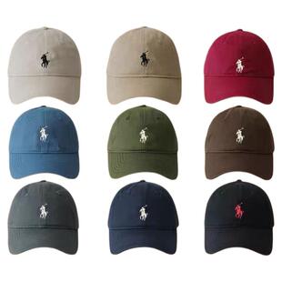 保罗polo帽子女夏软顶棒球帽男女遮阳防晒帽鸭舌帽百塔2024年宽檐