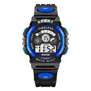 儿童手表电子表男童潮防水夜光女孩多功能运动表青少年中小学生表