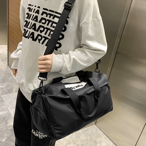 Спортивная сумка подходит для мужчин и женщин, сумка для путешествий с разделителями, небольшая сумка, сумка через плечо, багажная одежда для йоги для плавания для школьников