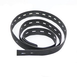 可调节扣眼松紧带孕妇裤子裤腰宽橡筋弹力带扣子纽扣高弹调节带