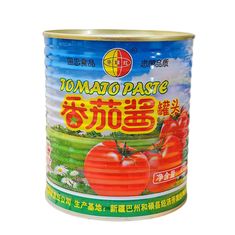新疆半球红番茄酱850克