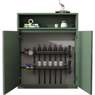 地暖分水器遮挡柜地热水表阀门燃气煤气天然气管道装饰罩遮丑箱