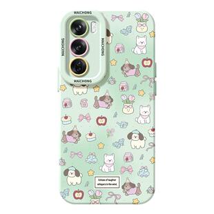 适用opporeno15手机壳女款reno14pro+保护套13全包pro硅胶8防摔reno7se高级oppo软壳10/11满屏小狗12可爱外壳