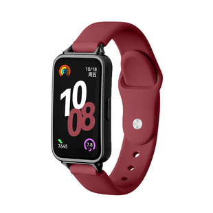 适用华为手环10手表带11pro新款硅胶9nfc版高级感专用腕带8女式荣耀电子band7智能运动6pro舒适表链十代女款