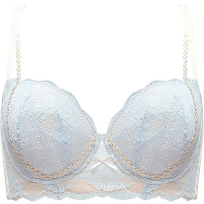 月色聚拢显瘦调整型内衣性感罩杯