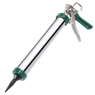 铝合金310ml筒式手动玻璃胶枪硅胶压胶堵缝枪密封胶结构胶胶枪