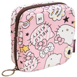 帆布卫生巾收纳包月事小包韩国可爱ins网红日式清新姨妈巾便携包