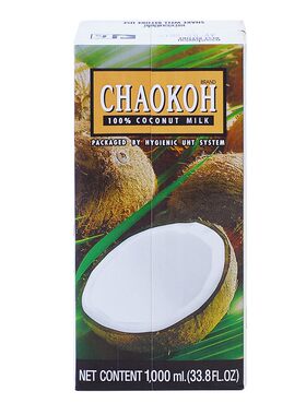 泰国进口巧果椰浆1L商用大包装