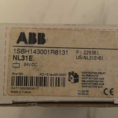 【议价-可维修】SBH143001R8131 NL31E 24V 全新/二手均有货