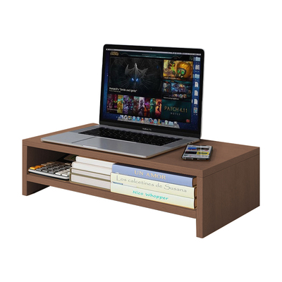 台式电脑增高架办公室显示器托架支撑架办公桌置物架桌面收纳架子