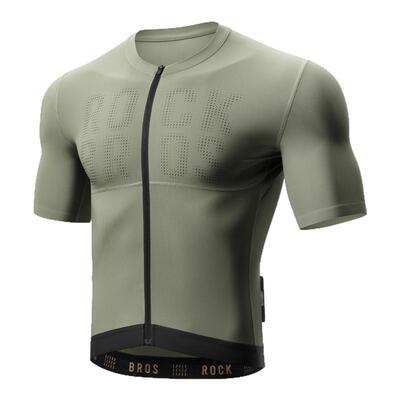 洛克兄弟骑行服短袖凉感透气